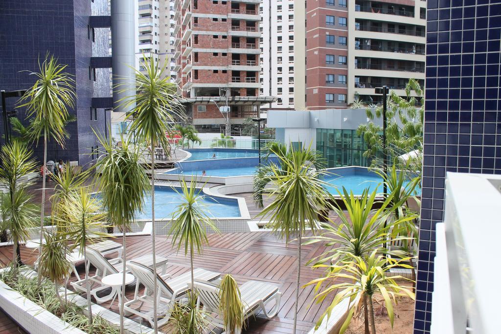 Apartamento 17º Andar Beira Mar Com 2 Quartos Fortaleza  Habitación foto